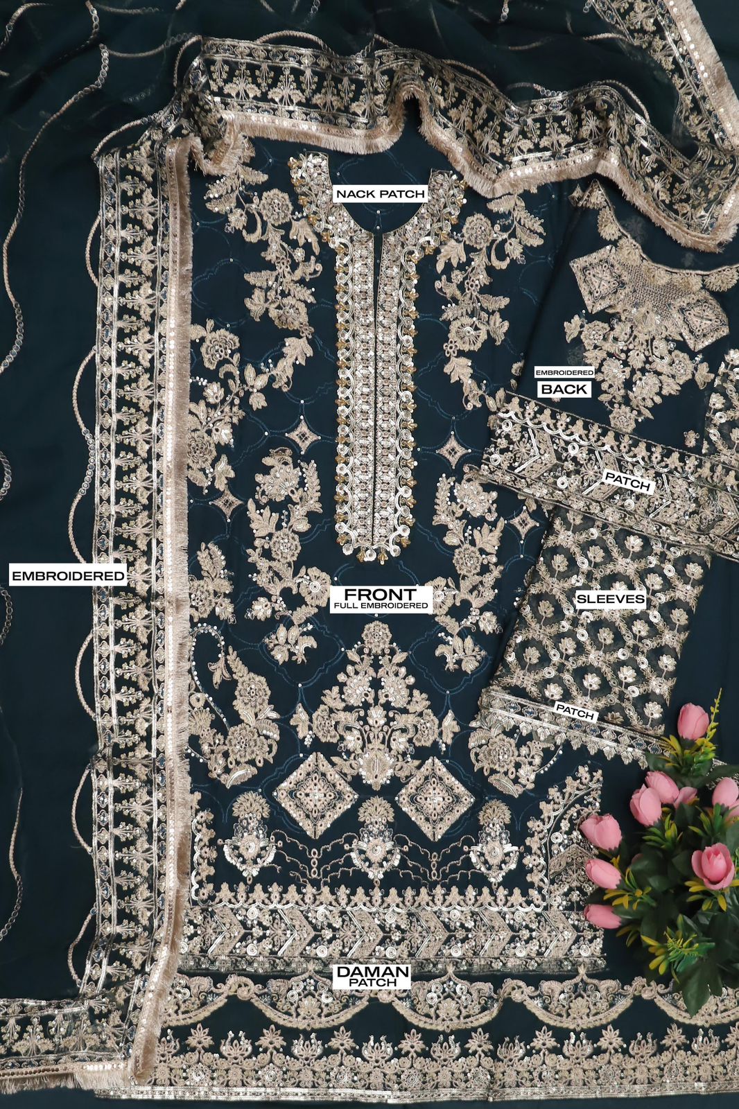 Luxury 3pc Fancy Suit