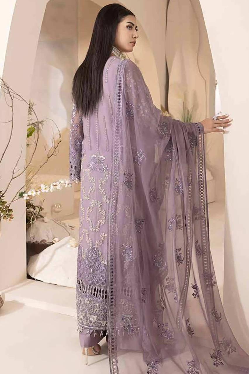 Luxury 3Pc Embroidery Suit