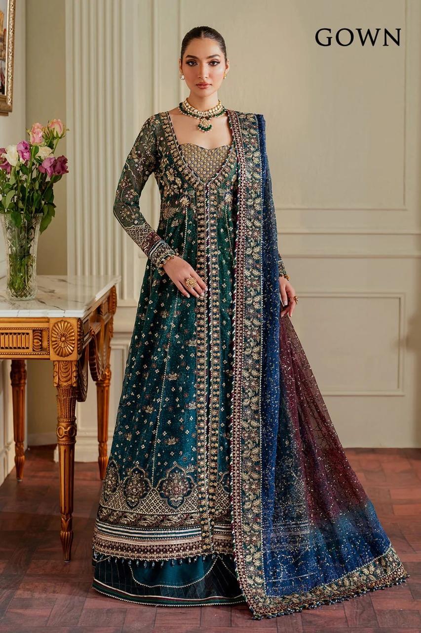 Luxury 3Pc Embroidery Suit