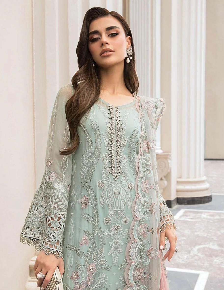 Luxury 3pc Embroidery Suit