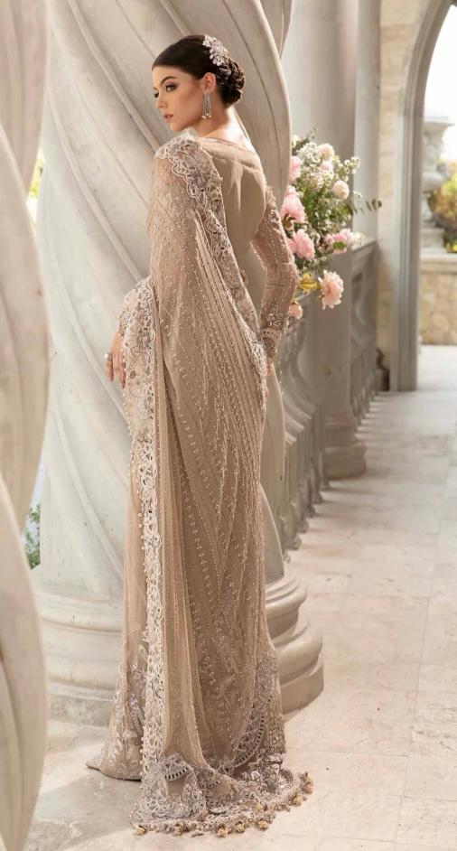 Luxury 3Pc Embroidery Saree
