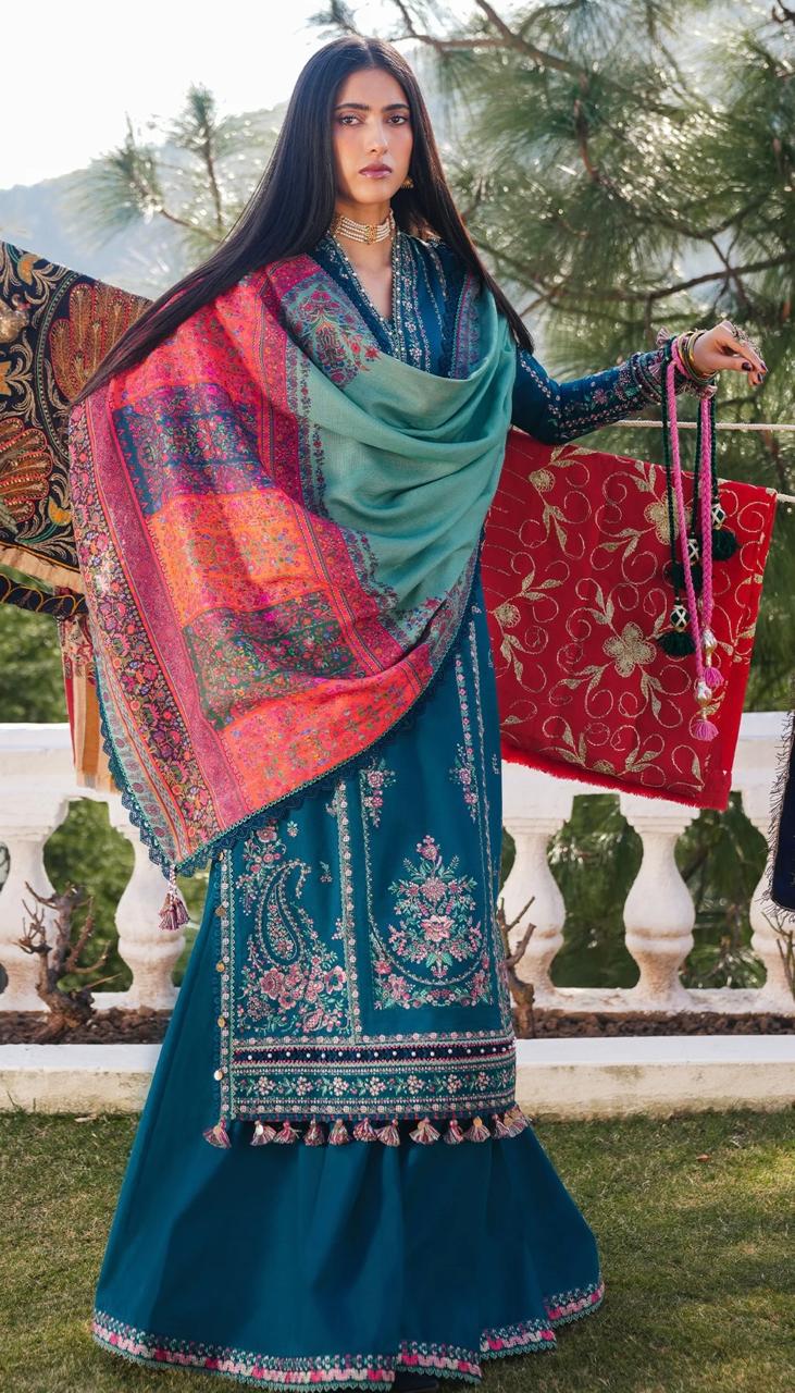 3Pc Embroidery Suit