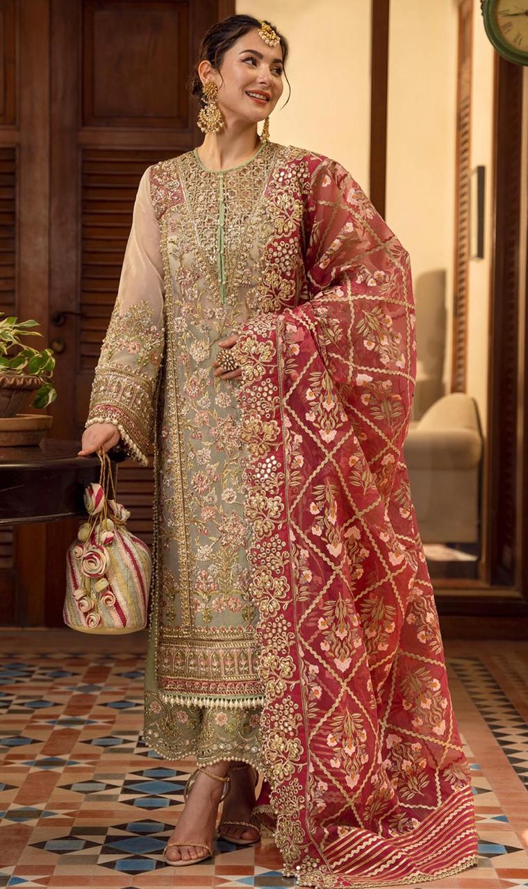 Luxury 3pc Embroidery Suit