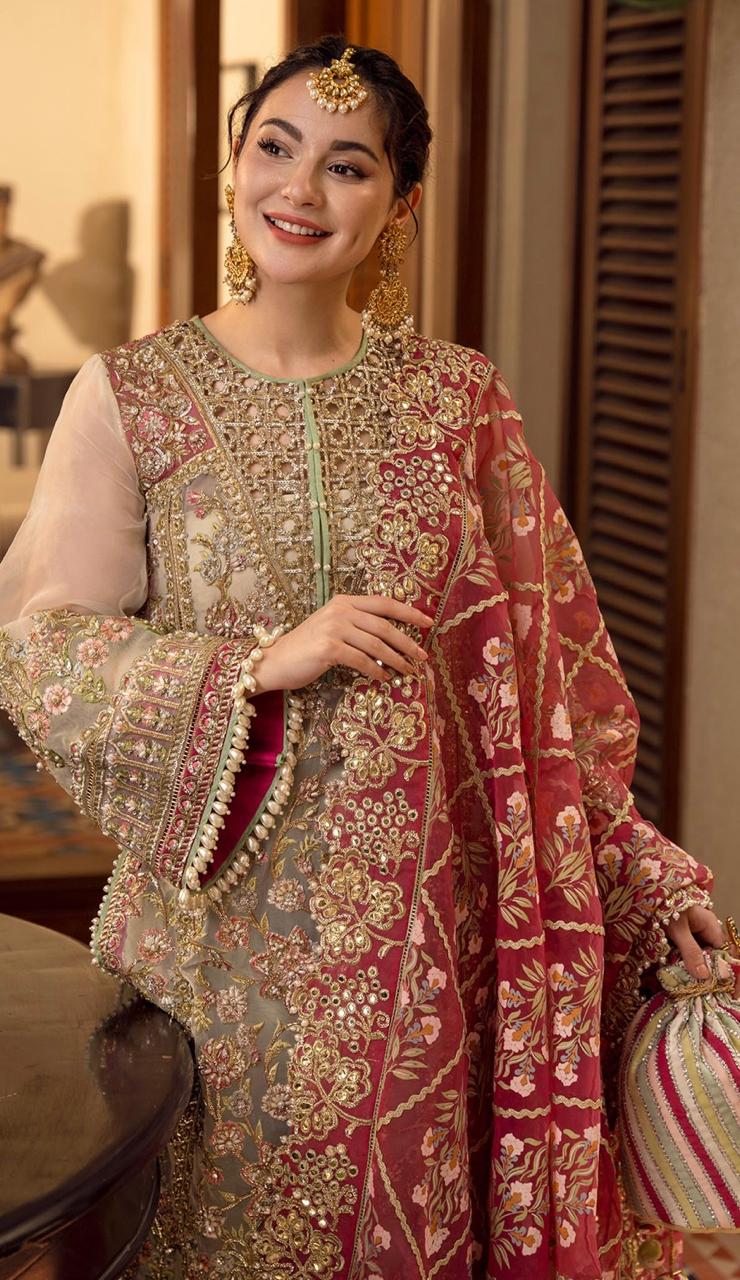 Luxury 3pc Embroidery Suit