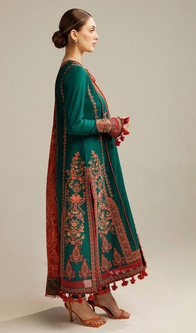 3Pc Embroidery Suit