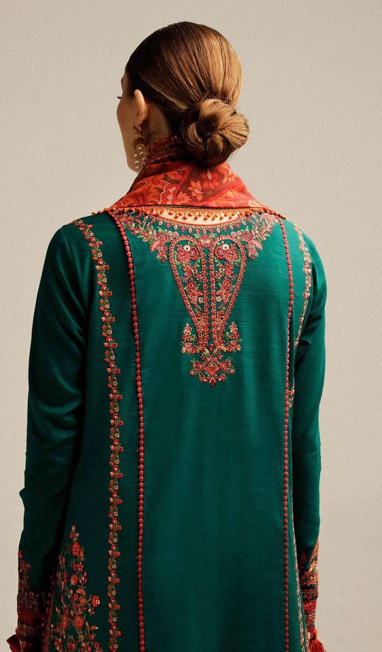 3Pc Embroidery Suit