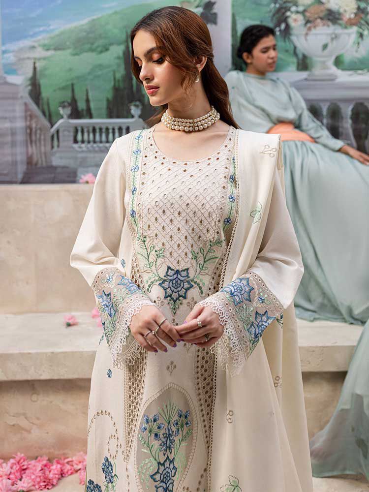 3Pc Embroidery Suit