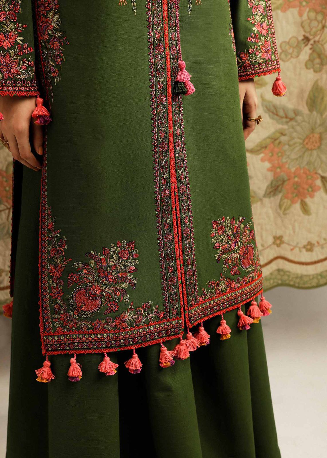 3Pc Embroidery Suit