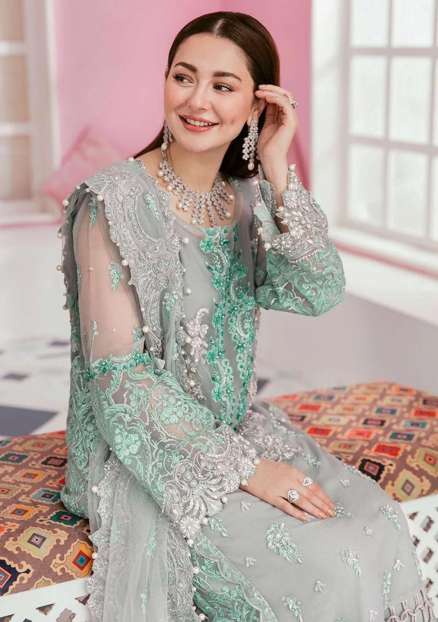 Luxury 3pc Embroidery Suit