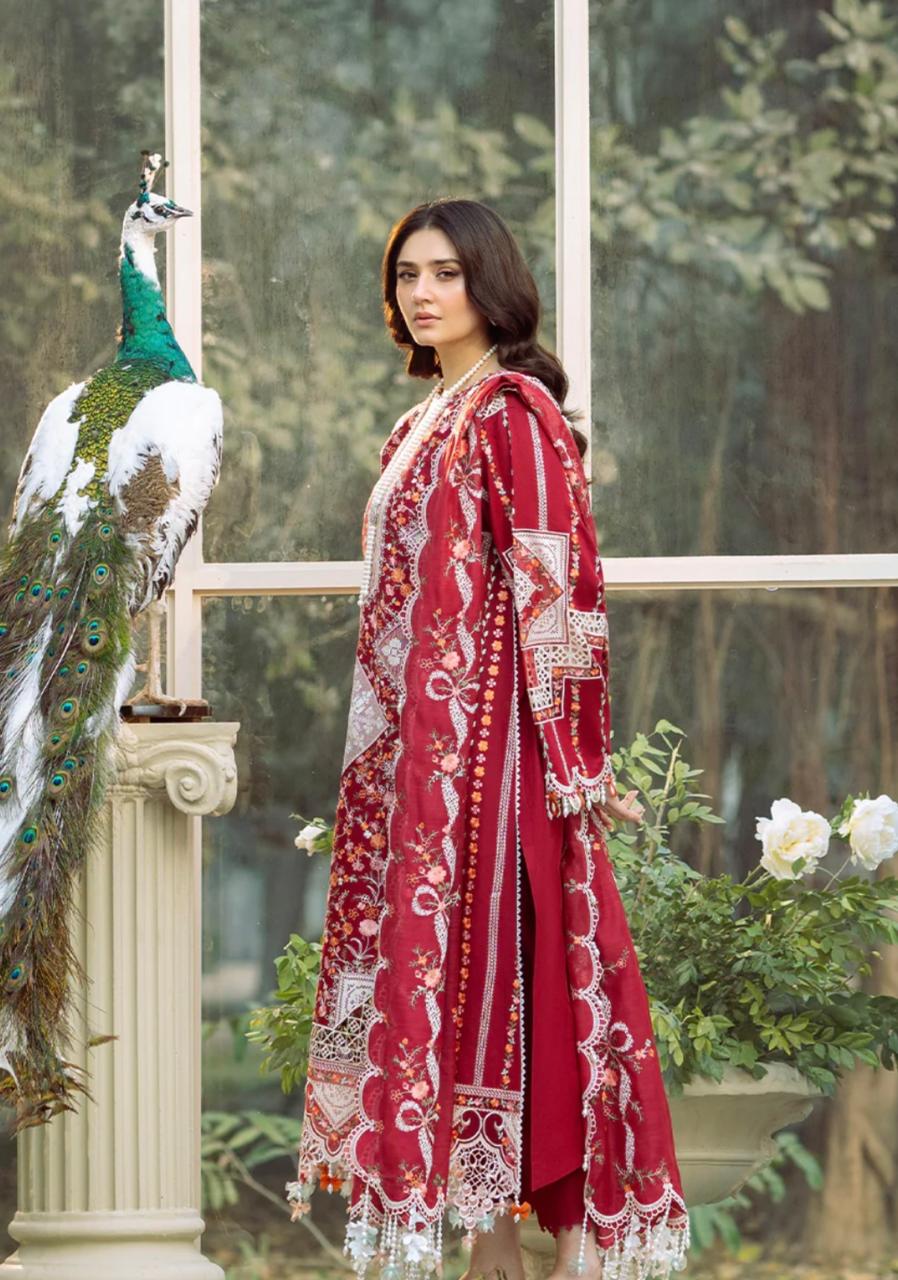 3Pc Embroidery Suit