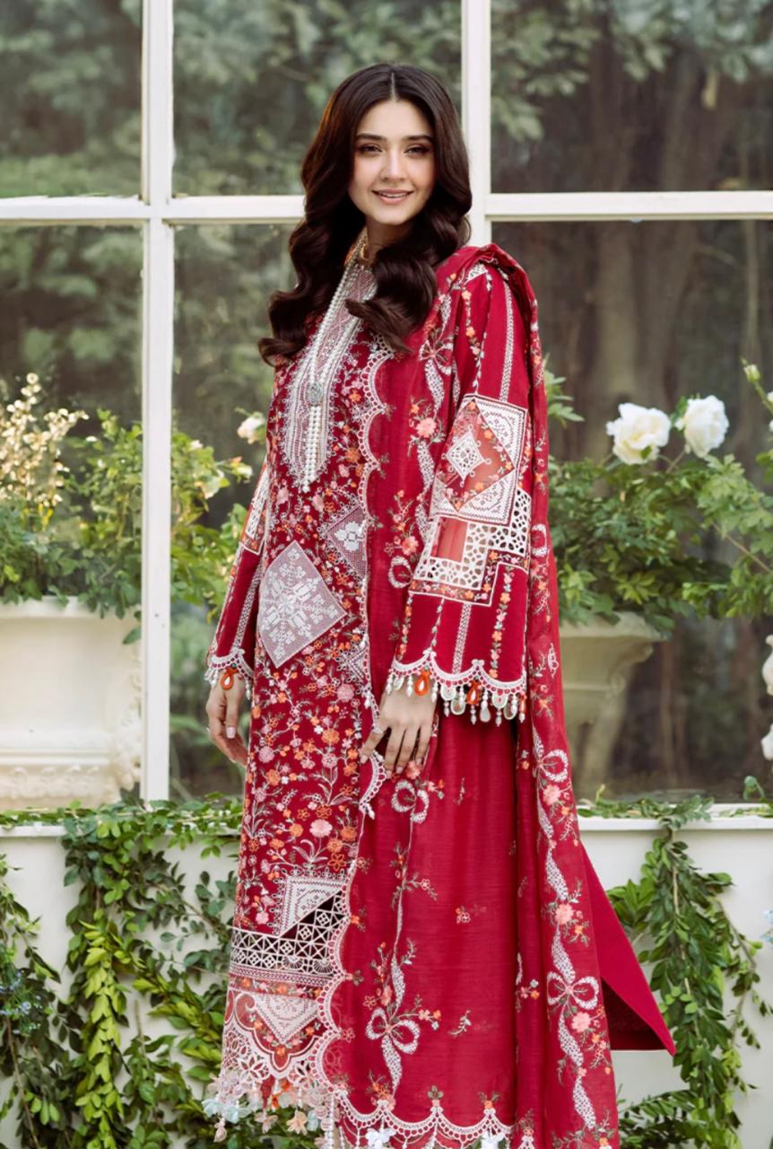 3Pc Embroidery Suit